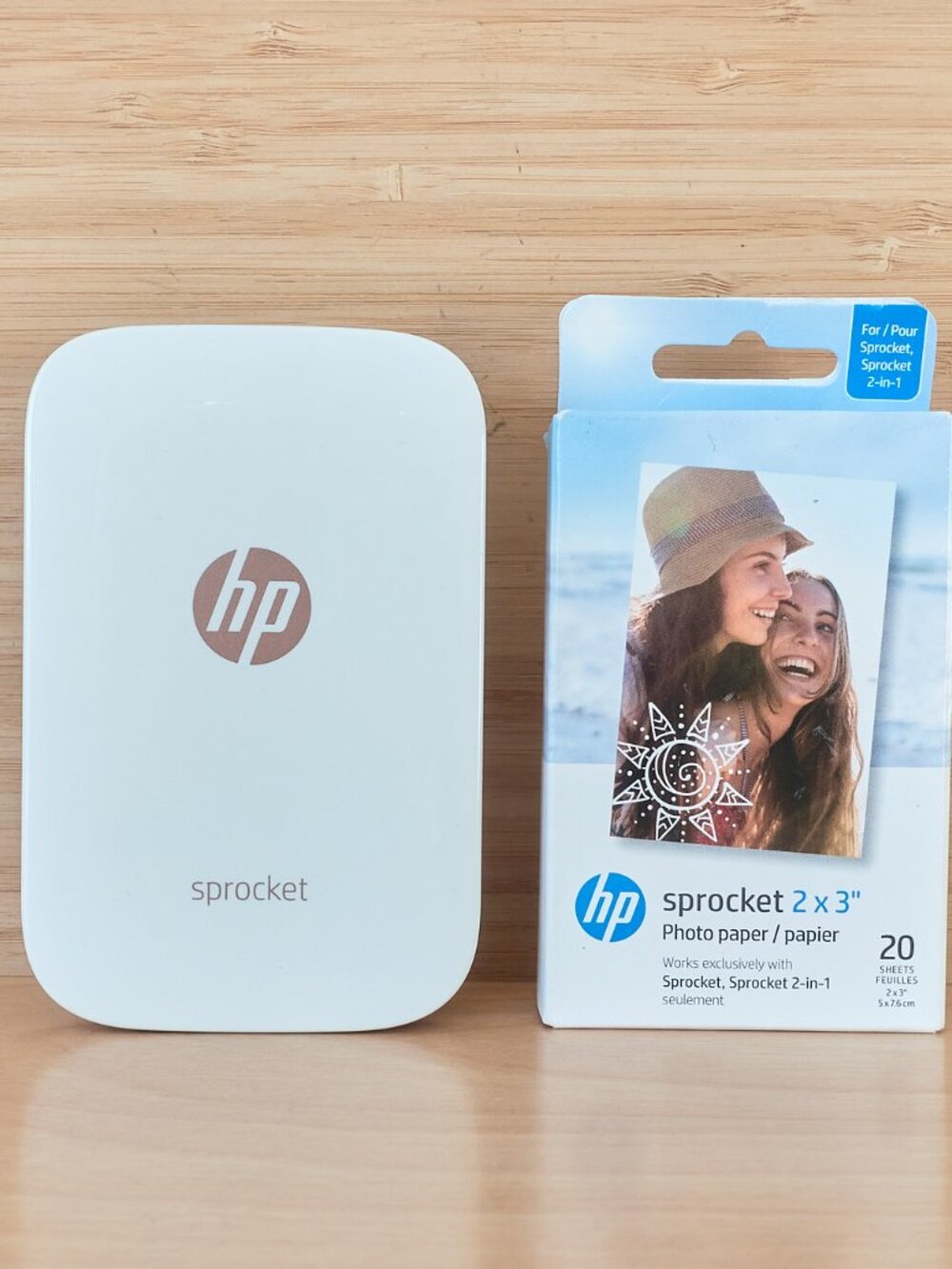 HP Sprocket Rose Gold Portable Photo Printer